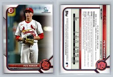 2022 Bowman Draft #BD-128 Pete Hansen