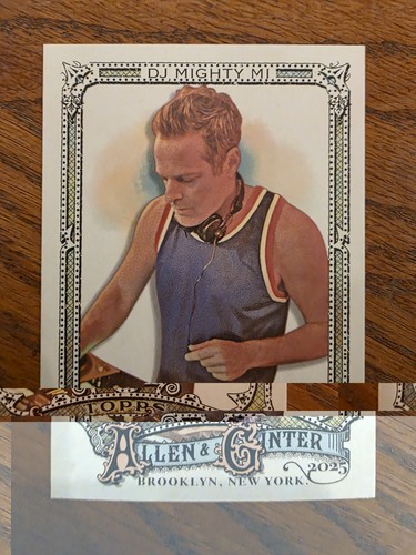 2025 Topps Allen & Ginter #215 DJ Mighty Mi | Baseball Card