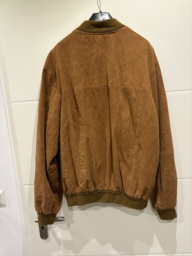 Wildlederjacke Blouson Jacke Herren Echtleder in Braun Größe 50 wie neu - Bild 9 von 12