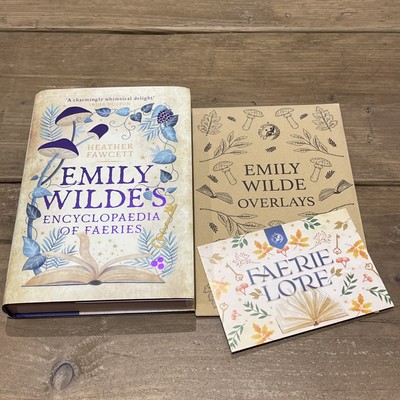 Emily Wilde's Encyclopaedia of Faeries by Heather Fawcett Signed + Overlays HC