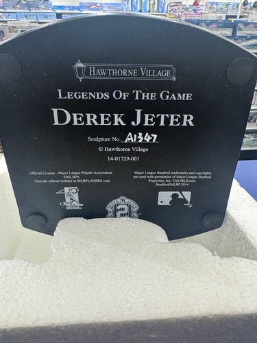 Hawthorne Village MLB Yankee Stadium Derek Jeter A1347 Keramik Skulptur Neu in OVP - Bild 3 von 5