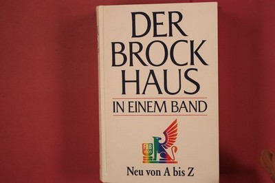 332372 Eberhard [Red.] Anger, DER BROCKHAUS F. A. Brockhaus In einem Band HC