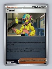 Canari 185/217 Uncommon Ascended Heroes Pokemon Reverse Holo