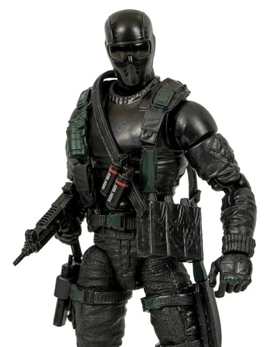 GI JOE CLASSIFIED RETRO CARDBACK SNAKE EYES - WALMART EXCLUSIVE FIGURE WITH CARD