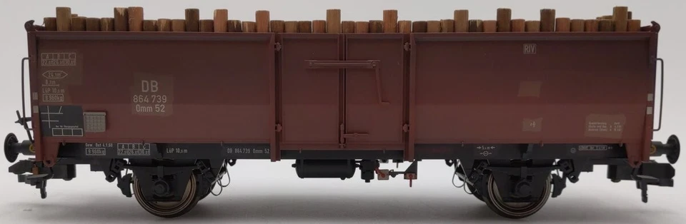 Marklin 58307 Type 1 German Federal Railway Open Gondola with Lumber EX/Box - Image 3 of 4