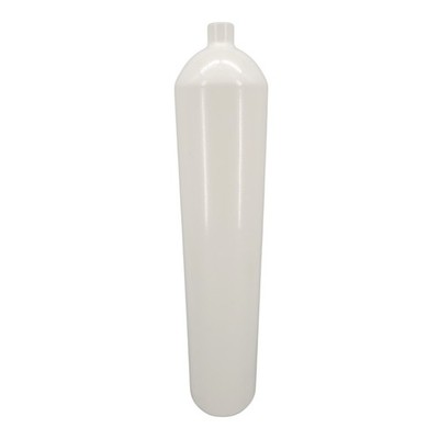 Stahlflasche / Tauchflasche 8 Liter 200 bar 140mm lang Breathing