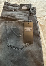 Hudson Jeans Women  s Charcoal High-Rise Back Pocket Jeans Size 12 BNWT