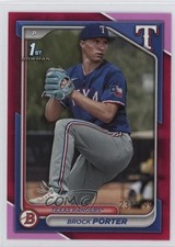 2024 Bowman Prospects Fuchsia Border 231/299 Brock Porter #BP-36 1k9t