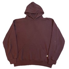 Vintage 90s Russell Athletic Hoodie Men’s XL Maroon Red Streetwear USA Made