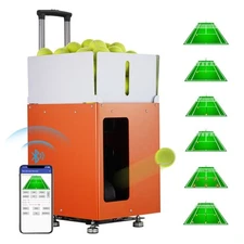 Uimoso Tennis Ball Machine Automatic Portable Ball Launcher Training Practice