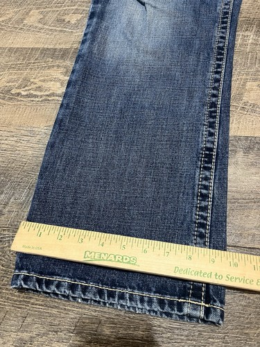 Ariat M4 Low Rise Boot Cut Jeans Mens 36x30 Medium Wash Denim - Picture 5 of 9