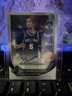 2025-26 Bowman Chrome Stephon Castle Auto BCA-SC Spurs Autograph