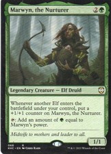 MTG: Kaldheim Commander: Marwyn, the Nurturer: Lightly Played Condition