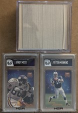 COMPLETE SET 1998 Topps Stars BRONZE #/8799 MANNING & MOSS HGA 8.0 & 8.0 RC LOOK