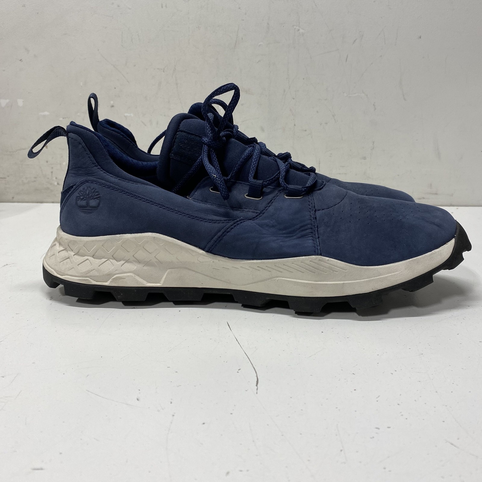 Timberland Navy Blue Solid Athletic Sneakers Men … - image 3