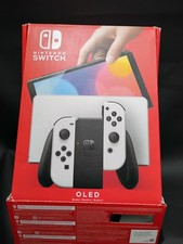 Nintendo Switch MARIO RED OLED EMPTY BOX w/ Cardboard Insert Tray Owners Manual