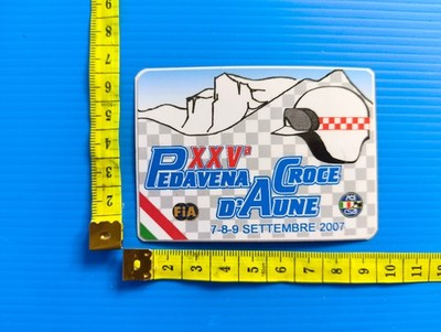 STICKER 25TH PEDAVENA-CROCE D'AUNE 2007 STICKER DECAL