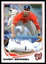 Danny Espinosa 2013 Topps Nationals #WAS14 Nationals MLB READ FREE SHIPPING