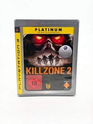 Killzone 2 Platinum Sony Playstation 3 guter Zustand CIB OVP