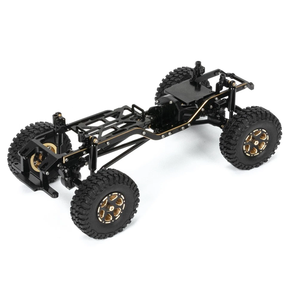 4Pcs 1/24 RC Car 1.0" Wheel Rims & Tires For Axial SCX24 Deadbolt Bronco Jeep - Image 2 of 4