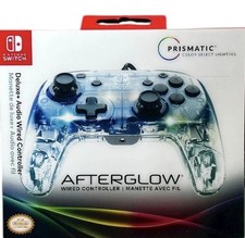 Image of PDP Nintendo Switch Afterglow Wired Controller - Clear/RGB Brand new