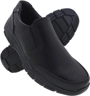 Norway Originals Herren Slipper Halbschuhe Schwarz bequem rutschfest Nr. 955410