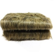 Luxury Faux Fur Fabric Long Pile Shaggy Soft Upholstery Crafts Costumes 1 Yard