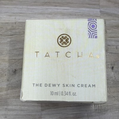 Tatcha The Dewy Skin Cream 0.34oz / 10ml Travel Size NIB Face Moisturizer NEW