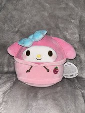 NEW Squishmallows 8  My Melody Plush Hello Kitty  Friends Dabodabo Pink Hoodie