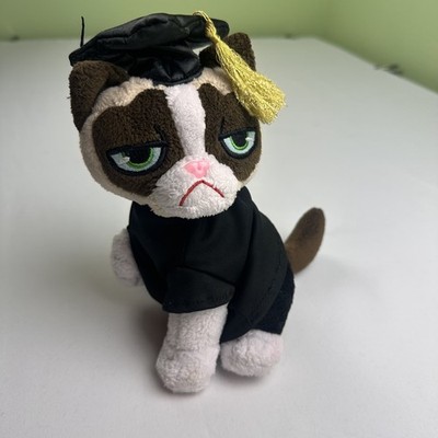 Grumpy Cat Plush Graduate Plushy