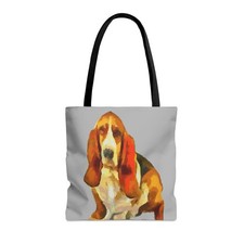 Basset Hound 'Lautrec' Tote Bag