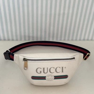 Sac ceinture GUCCI 527792 Sherry Logo petite poche taille 204991 fermeture... - Photo 1/4