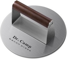 7 INCH Stainless Steel Smash Burger Press Burger Smasher Hamburger Press...