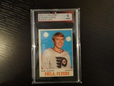 1970-71 OPC Hockey Card #195 Bobby Clarke Rookie Graded 6. rookie card picture