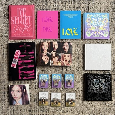 IVE album bundle LOVE DIVE EMPATHY SWITCH SECRET REVIVE+ no pc