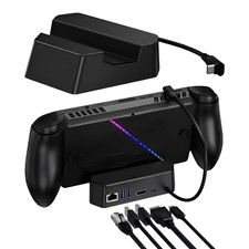 5 in 1 Docking Station for ROG Xbox Ally X 2025 4K 144Hz HDMI/USB-A 3.0/PD 100W