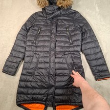 Superdry Mantel Damen Large schwarz Fuji Puff...