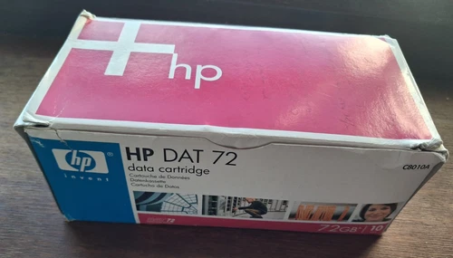 NEW HP C8010A DAT72 DDS5, BOX OF 10, Sealed tapes, Price Inc.VAT
