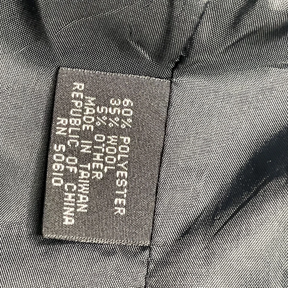 Винтажный Sasson женщин в тонкую полоску юбка костюм размер 12 - Изображение 3 из 4