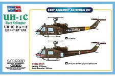 HobbyBoss UH-1C Huey - Plastic Model Helicopter Kit - 1/48 Scale - #hy85803