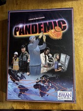 PANDEMIC Board Game Co-op Family 2-4 Players 100% COMPLETE