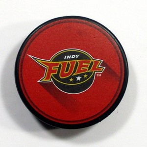 Indy Fuel Team Logo Official ECHL Collectible Souvenir Hockey Puck