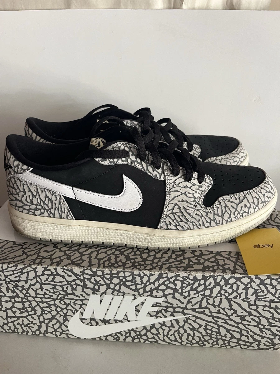 Jordan 1 Retro OG Low Black Cement for Sale | Authenticity