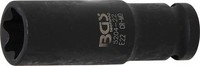 "Bgs KRAFT-STECKSCHLÜSSEL-EINSATZ E-PROFIL, Tief, 12,5MM (1/2\"), Sw E22"