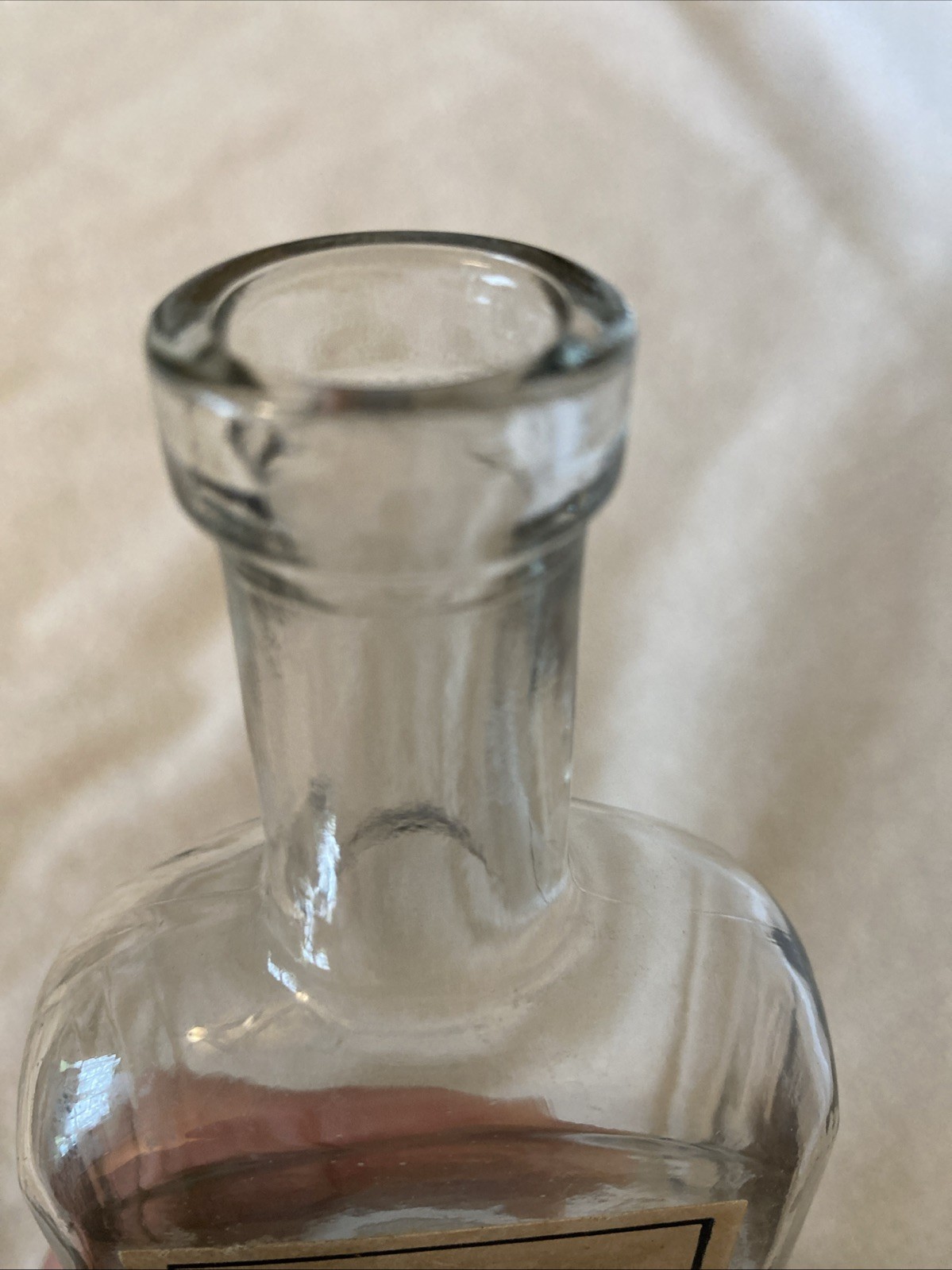 Vintage Balco Brand Imitation Vanilla Flavor 8 Oz Paper Label Bottle Lancaster