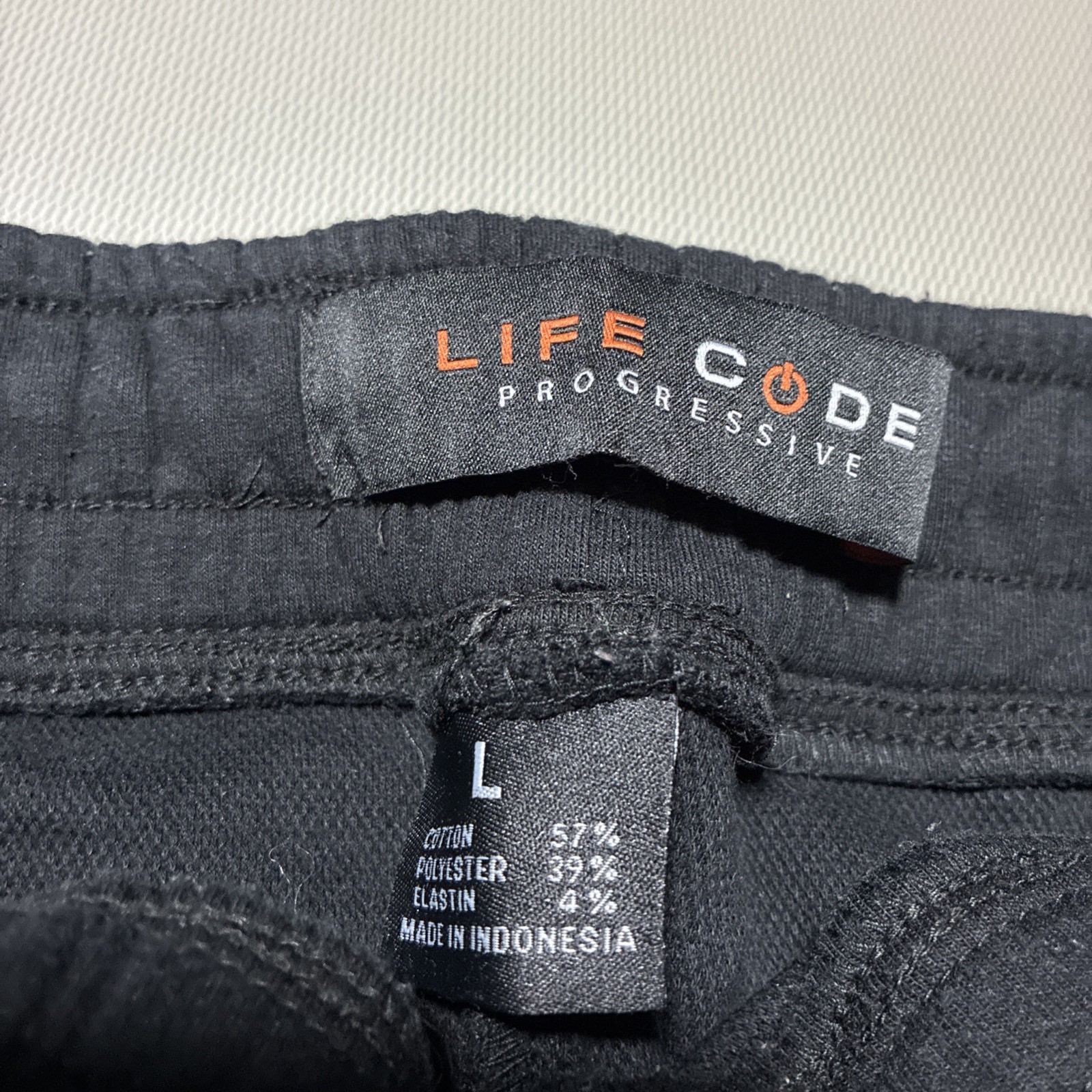 Black Life Code Progressive Cargo Drawstring Swea… - image 4