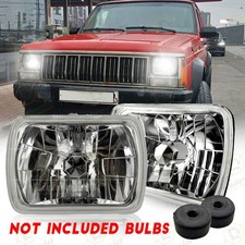 Pair 7x6 5x7 Led Hi-lo Sealed Beam Headlights For Jeep Cherokee Xj Yj Trucks Pair 7x6 5x7 Led Hi-lo Sealed Beam Headlights For Jeep Cherokee Xj Yj Trucks