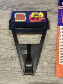 NES Game Genie Top Loader Adapter - NES 101 Cartridge Slot Extender Code Books