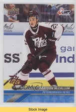 2024-25 Upper Deck CHL Blue Braydon McCallum #283 READ 0ac3