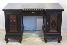 Sehr schöner alter Eichen-Schreibtisch, um 1900/20...